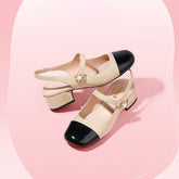 Mary Jane Genuine Leather Flats Newgew